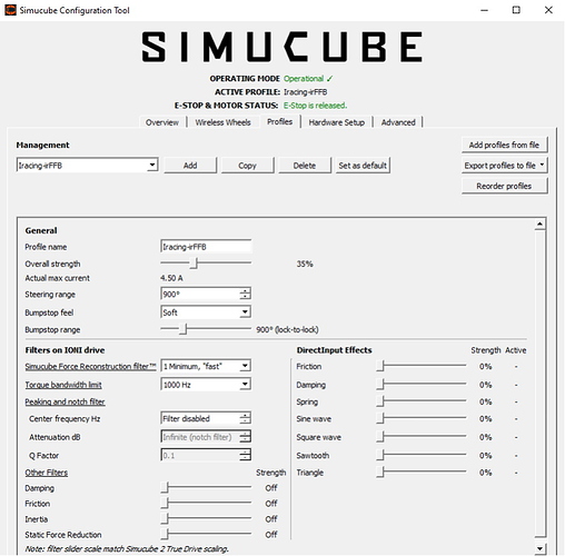 Simocube-Profile