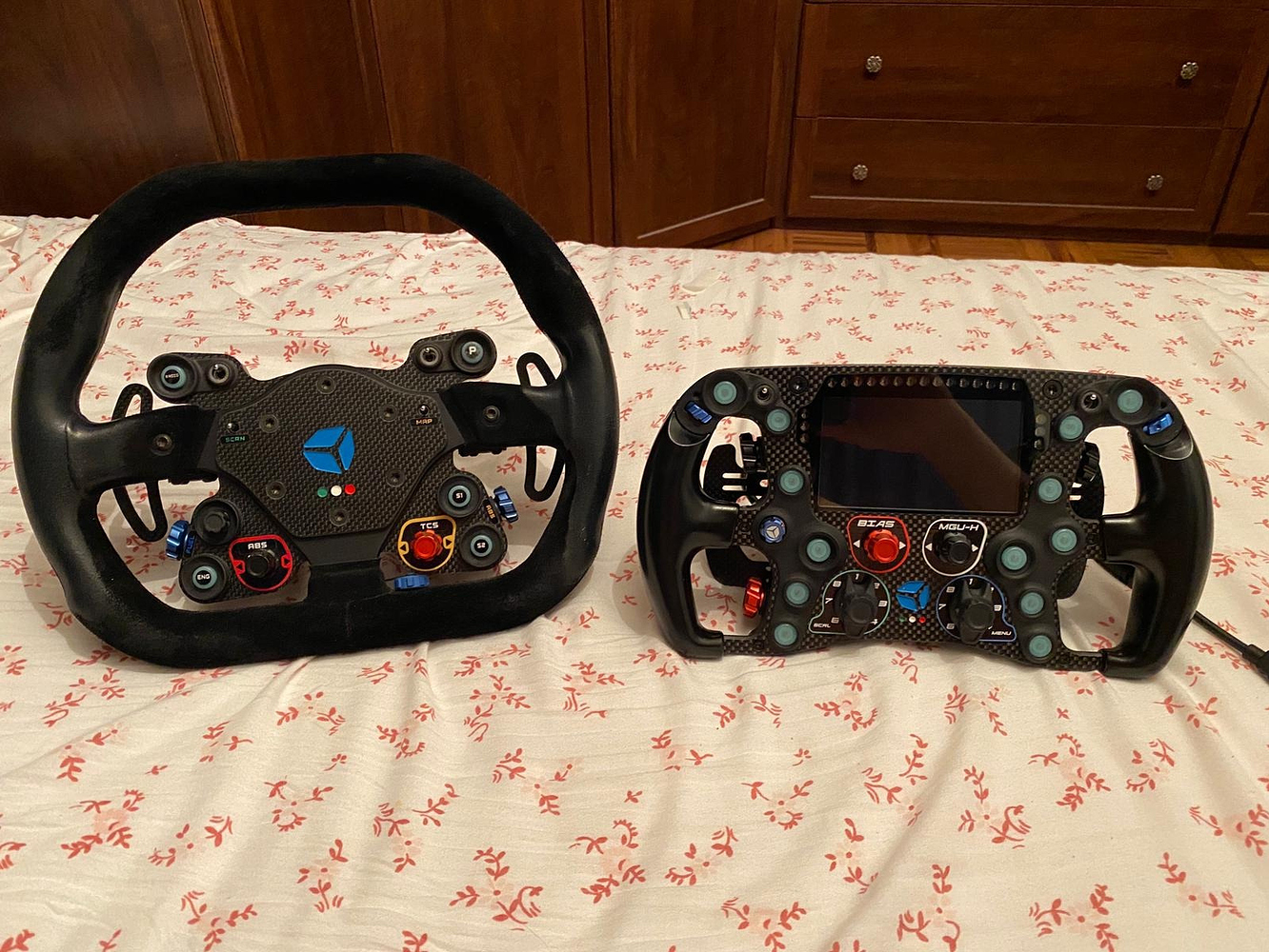 Steering Wheels of the SC2 Community Simucube 2 Granite Devices