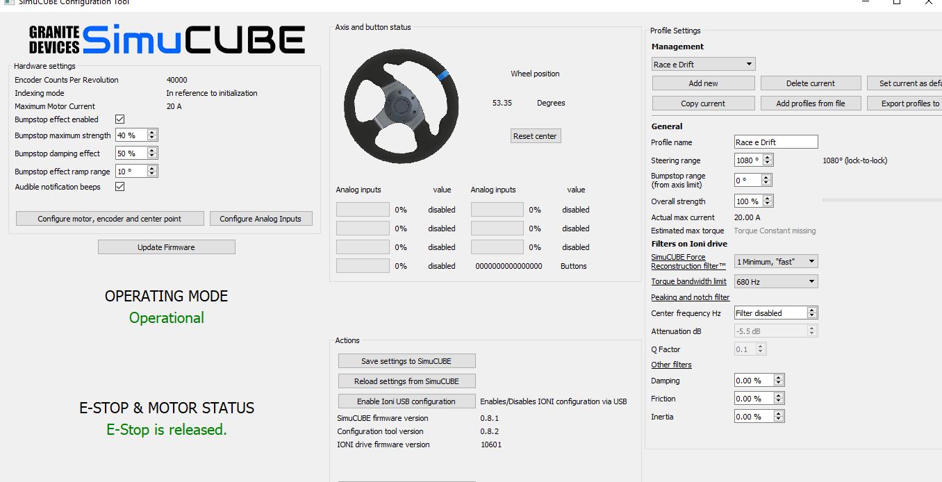 Doubt New Firmeware Simucube For Assetto Corsa Games Granite