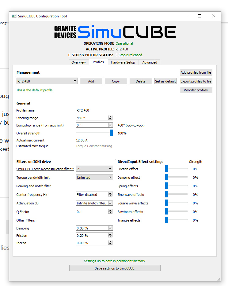 Assetto Corsa and Simucube 2 - Games - Granite Devices Community