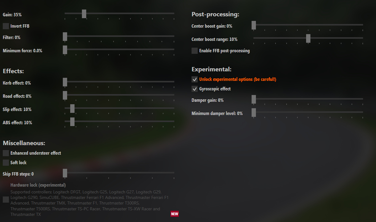 Enable SoftLock in Assetto Corsa with Content Manager 