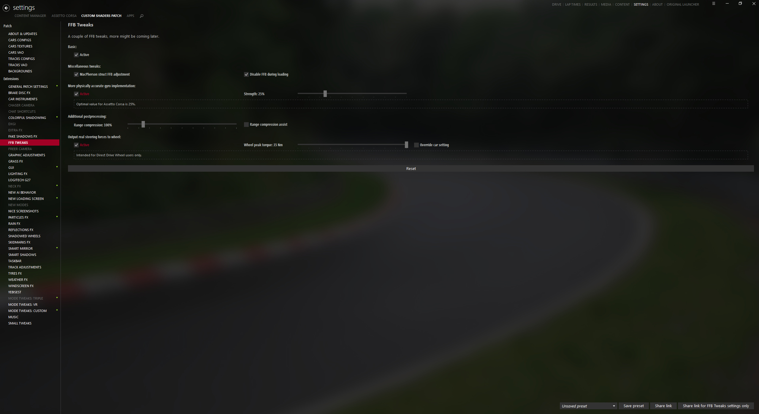 Assetto Corsa Server Manager