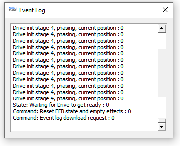 Event log