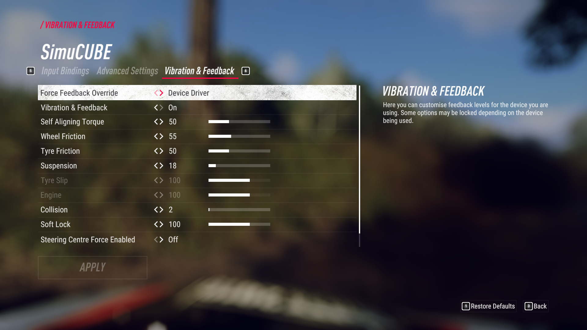 DiRT Rally 2.0 - Full List Of Supported Peripherals - Bsimracing