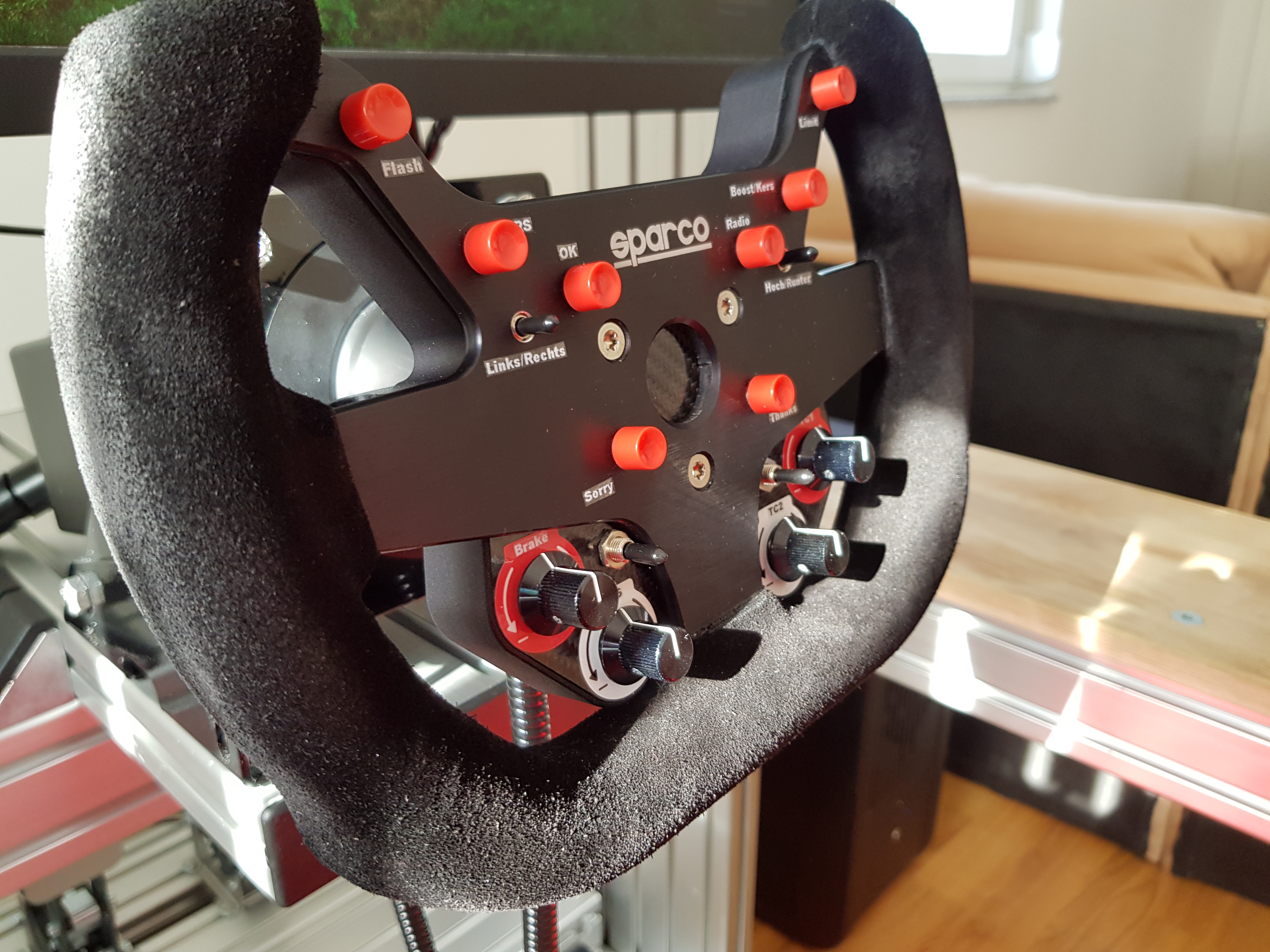 Sparco Steering Wheel F10C Carbon